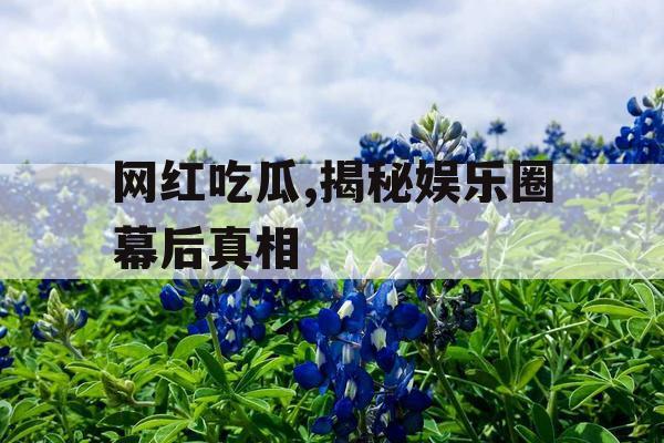 网红吃瓜,揭秘娱乐圈幕后真相 网红吃瓜,揭秘娱乐圈幕后真相