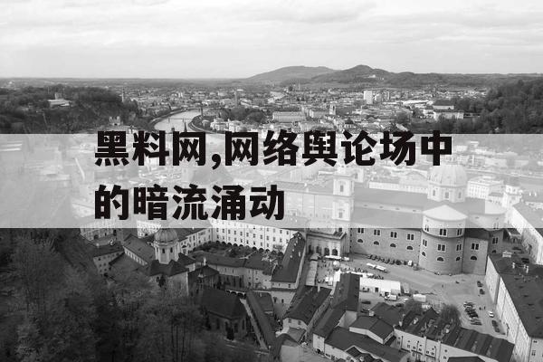 黑料网,网络舆论场中的暗流涌动 黑料网,网络舆论场中的暗流涌动