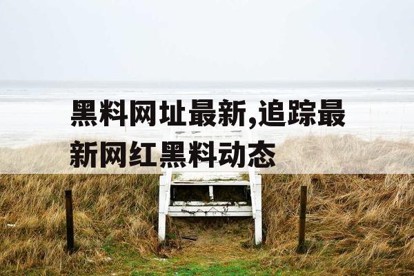 黑料网址最新,追踪最新网红黑料动态 黑料网址最新,追踪最新网红黑料动态