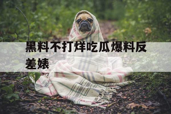 黑料不打烊吃瓜爆料反差婊 黑料不打烊吃瓜爆料反差婊