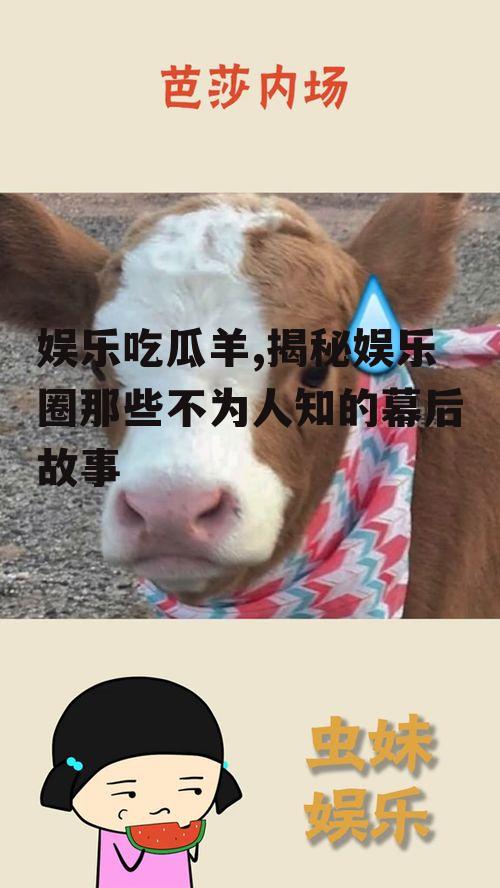 娱乐吃瓜羊,揭秘娱乐圈那些不为人知的幕后故事