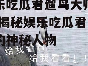 娱乐吃瓜君遛鸟大师是谁,揭秘娱乐吃瓜君背后的神秘人物