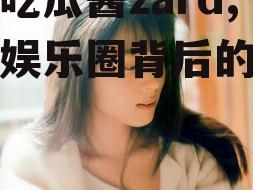 娱乐吃瓜酱zard,揭秘娱乐圈背后的那些事儿