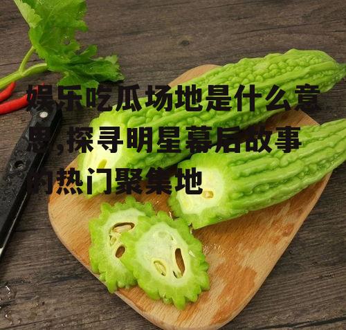 娱乐吃瓜场地是什么意思,探寻明星幕后故事的热门聚集地