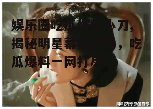 娱乐圈吃瓜爆料小刀,揭秘明星幕后真相，吃瓜爆料一网打尽！