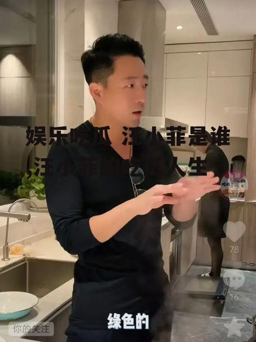 娱乐吃瓜 汪小菲是谁,汪小菲的吃瓜人生