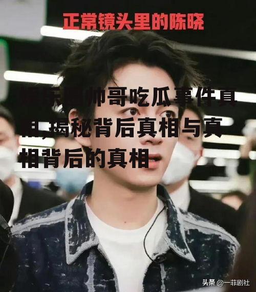 娱乐圈帅哥吃瓜事件真相,揭秘背后真相与真相背后的真相